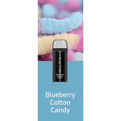 Картридж Elf Bar Elfa Blueberry Cotton Candy (Ельф Бар Эльфа Черничная Сахарная Вата) 2 шт